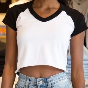 White and black bella top